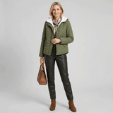 Parka femenina forrada de pelo Dublin Forglows