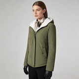 Parka femenina forrada de pelo Dublin Forglows