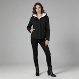 Parka femenina forrada de pelo Dublin Forglows