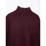 Suéter Maxi Femenino con Cuello Alto Denali Forglows