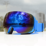 Gafas de esquí cilíndricas antivaho UV400 Unisex Forglows