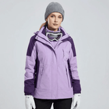 Chaqueta 3 en 1 impermeable para mujer Forglows